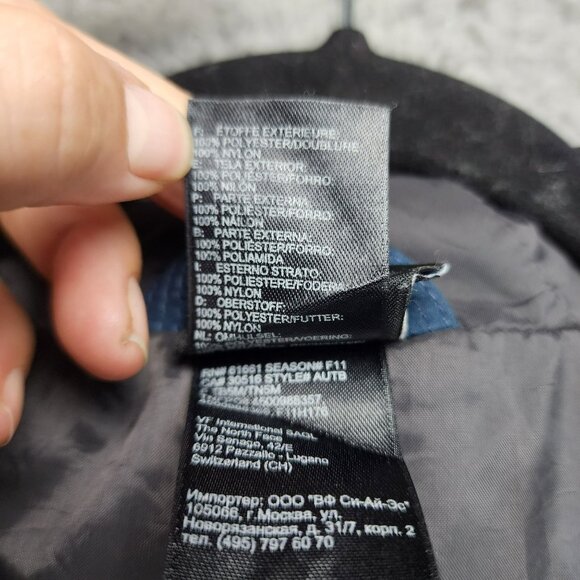 The North Face Jacket Boys Large Blue HyVent Hooded Nylon Gorpcore *Read* - Picture 4 of 13